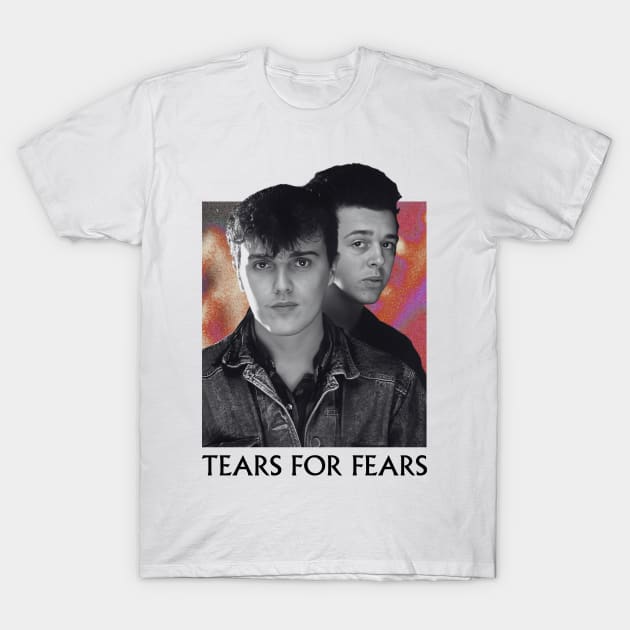 Vintage 80s Tears For Fears T-Shirt by bambangbuta